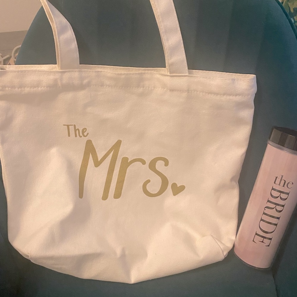 Canvas bag + tumbler